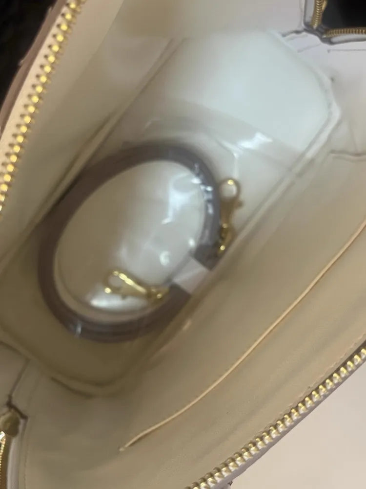 Retro Snakeskin Leather Handbag