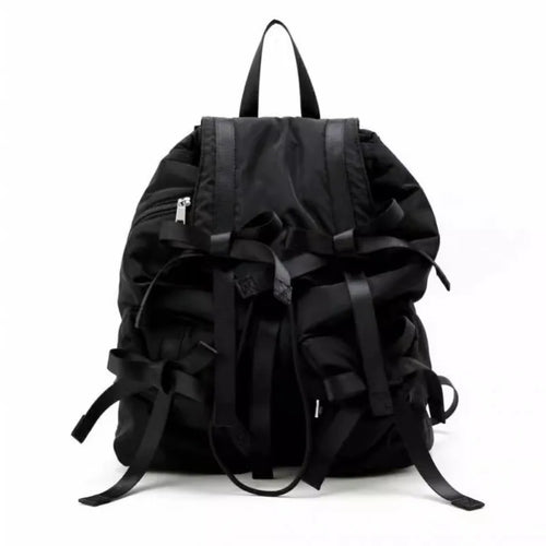 Bowknot Silver Backpack