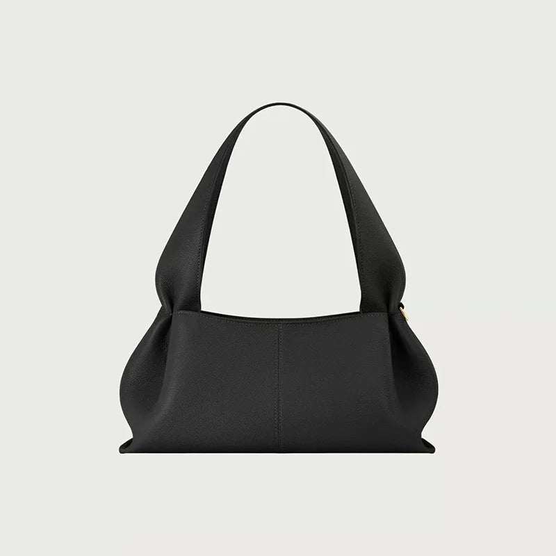 Leather Shoulder Hobo Bag