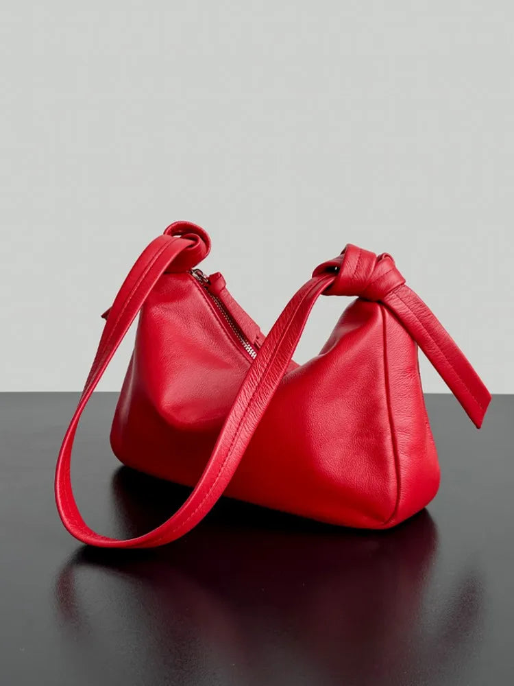 Soft Leather Shoulder Bag