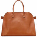 Leather Oversized Top Handle Bag