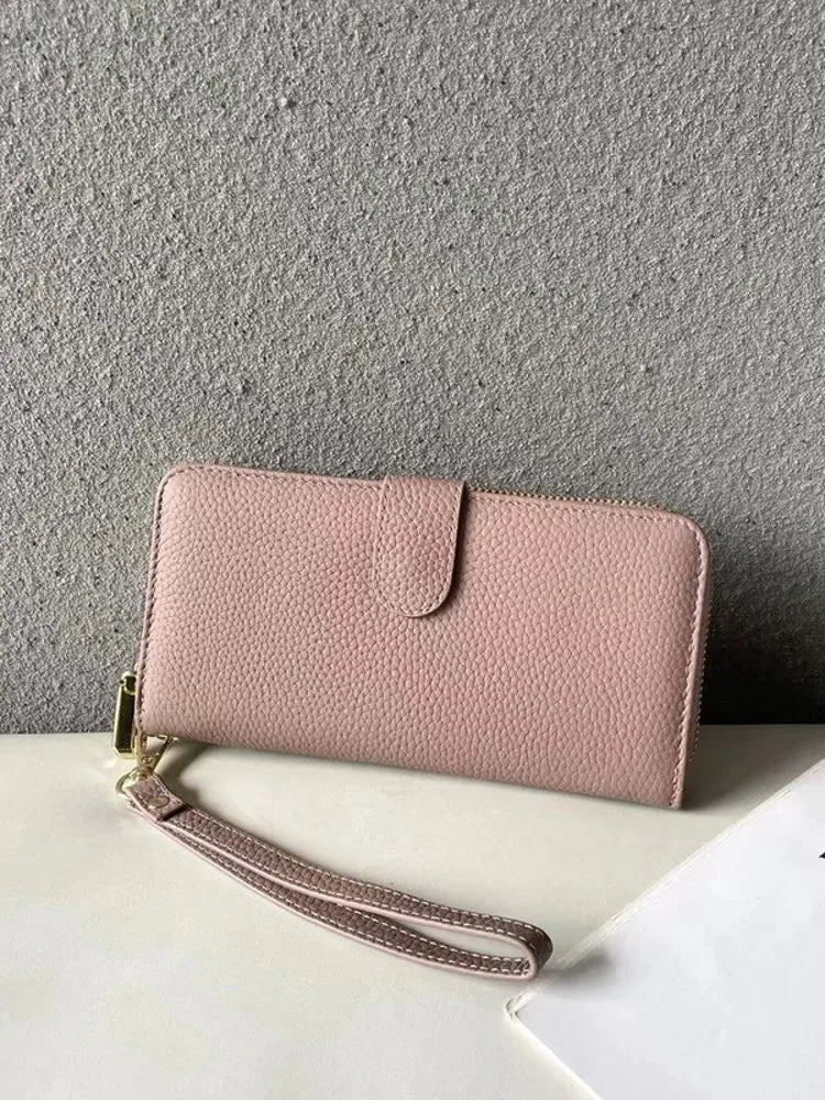 Classic Zip Leather Wallet