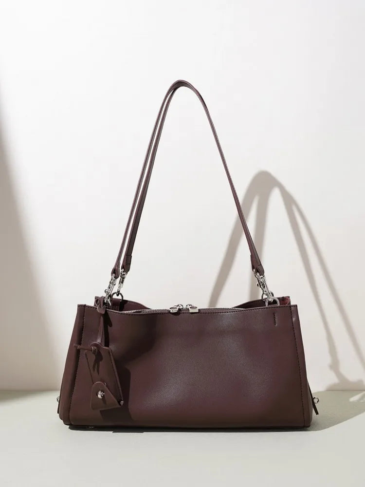 Leather Underarm Shoulder Bag