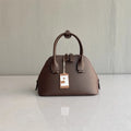 Vintage Leather Shell Handbag
