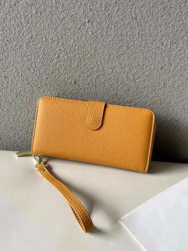 Classic Zip Leather Wallet