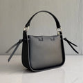 Leather Buckle Shoulder Bag