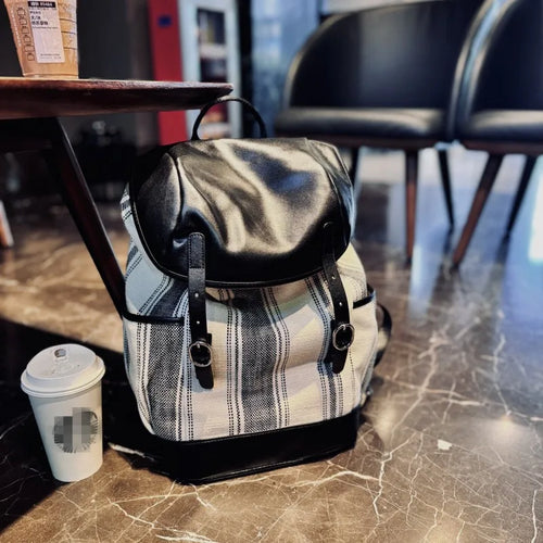 Canvas Drawstring Backpack